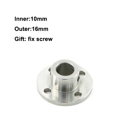 High stainless steel flange coupling High-precision flange Outer diameter 16mm-10mm inner hole 4mm-10mm