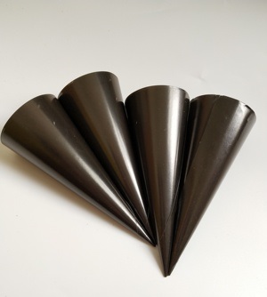 1000pcs Ice Cream Cone Holder Cover Disposable Cones Tray Paper Sleeve DIY Home Summer Party Supplies for Kids: Yellow