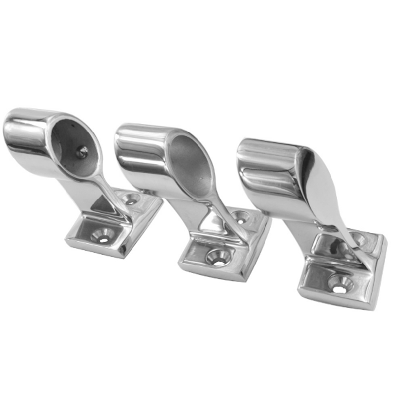 22/25mm Boat Hand Rail Fitting Marine Railing Support Light Bracket Hardware Yacht 316 Stainless Steel Column Accessories