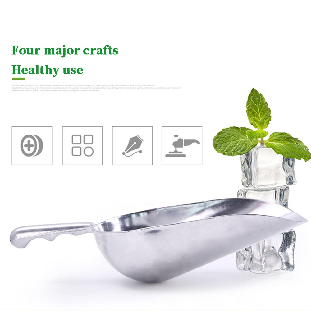 Buffet farine nourriture petit bonbon multifonctionnel glace Aluminium Scoop Bar pelle