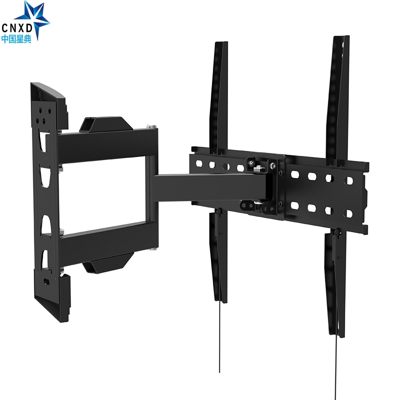Full Motion TV Wall Mount Universal Tilt Swivel Bracket TV Stand Monitor Holder for LCD LED HD Plasma TV MAX VESA 400*400mm