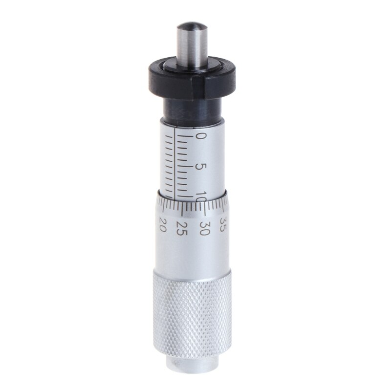 Tipo redondo 0-13mm escala micrômetro cabeça medida ferramenta rotação suave