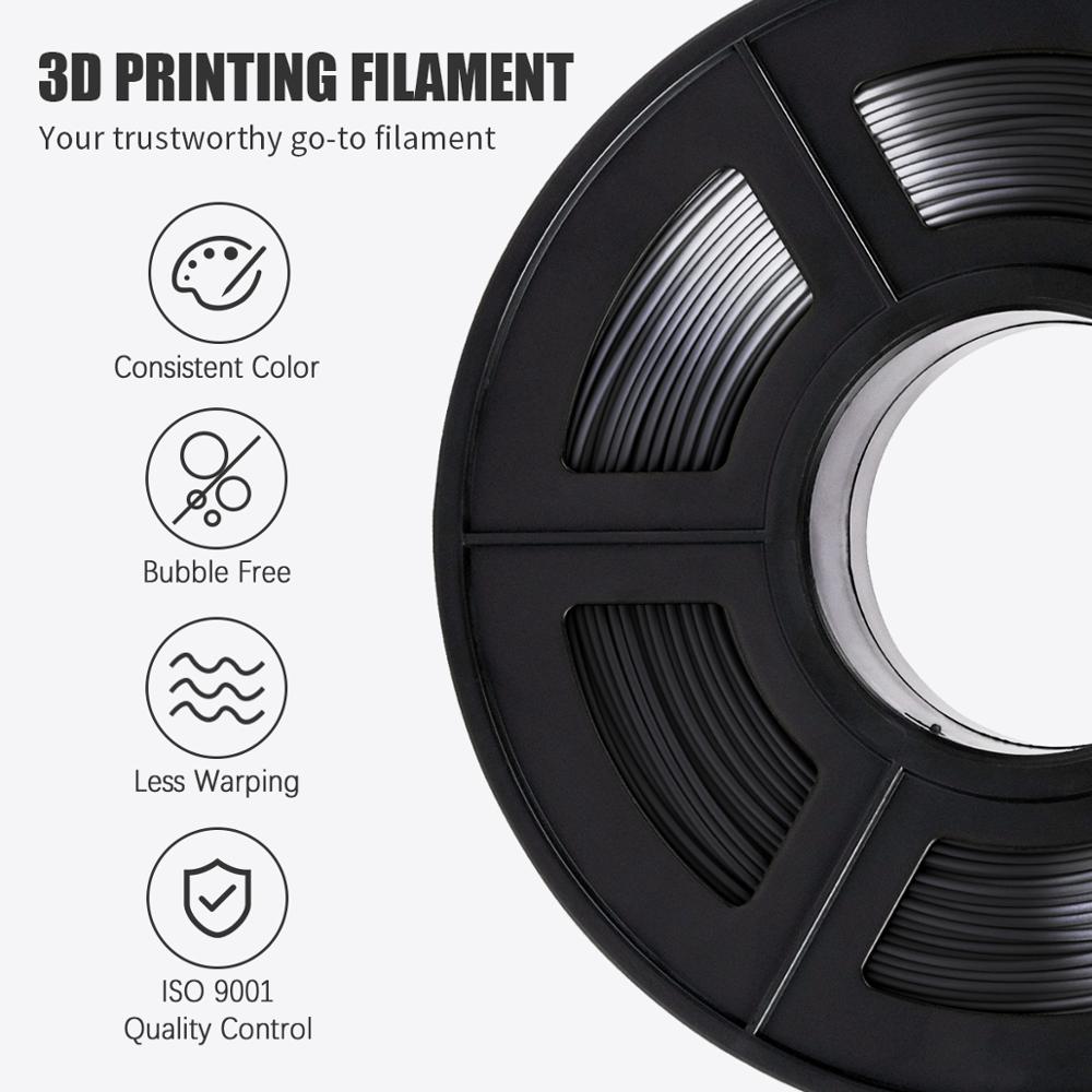 Sunlu 3D Afdrukken Zijde Pla Gloeidraad 1.75Mm 1Kg Filament Zijde Textuur Afdrukken Materiaal Plastic Refill Dimensie Nauwkeurigheid +/-0.02