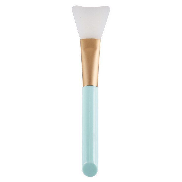 Brocha para maquillaje, manija de plástico de nailon, brocha para base de maquillaje en forma de ventilador, brocha para cejas, pincel cosmético para labios, herramientas: Mask brush 2