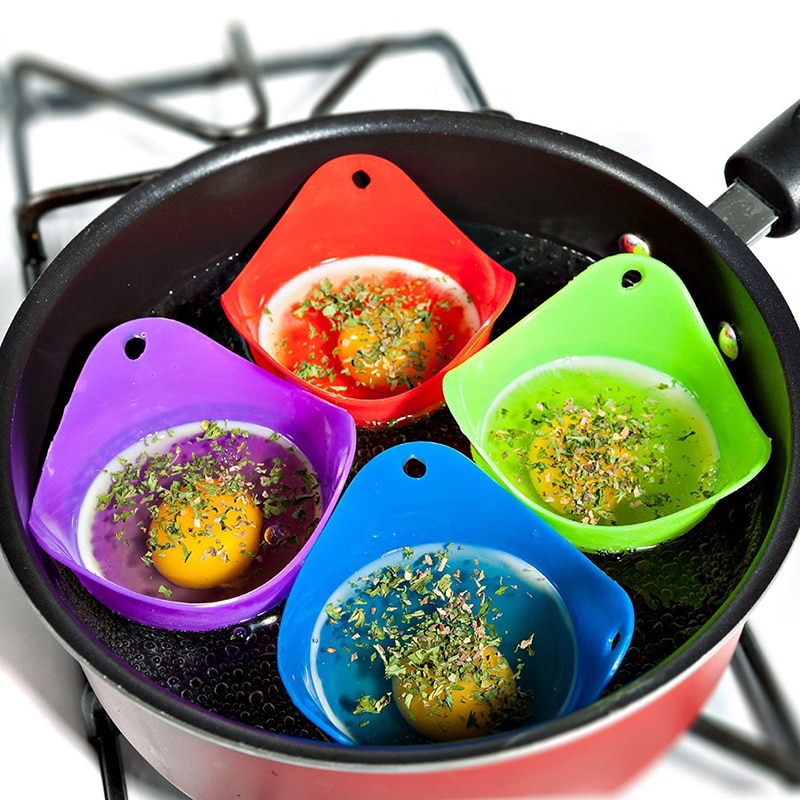 1 kpl silikoni muna salametsästäjä salametsästys palot pannu muotti keittiön ruoanlaitto työkalu lisävaruste cocina vempain accesorios de cocina