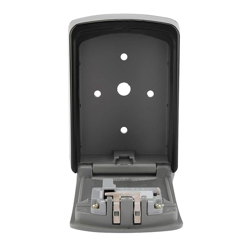 Ams-nøgleboks 4- cifret justerbar kombination adgangskode nøgleboks premium sikkerhedslås arrangør vægmonteret nøgleopbevaring låsekasse gr