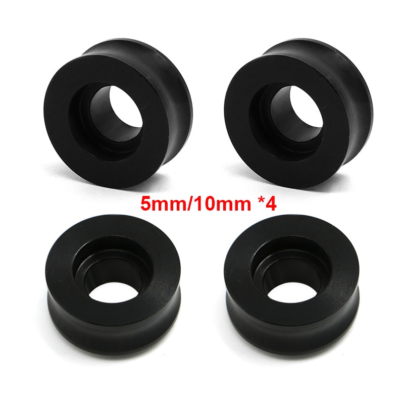 Entretoises de moto 4x5mm/10mm pour collier d'étriers de frein Radial de chaque côté pour Suzuki GSXR Yamaha R1 R6 ZX6R ZX10R CBR