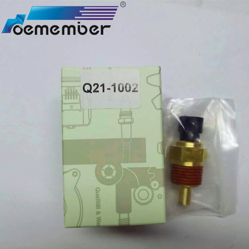 Oemember 2 Steken Temperatuursensor Apparatuur Q21-1002 Q211001 Voor Peterbilt/Kenworth Q21-1002 Fabrikant Supply