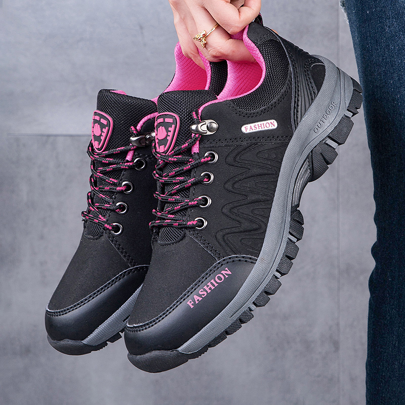 Damen-Wanderschuhe, wasserdichte draussen-Sneaker, rutschfeste Wanderschuhe, bequeme Schuhe, Kletterstiefel, Sportschuhe für Damen