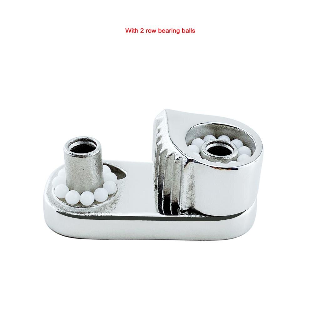 316 Stainless Steel Boat Fast Entry Cam Cleat With Leading Rings Ball Bearings Rope Clamp Boat Cleats Kayak Marine Accessaries