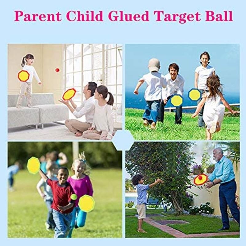 Bola de descompresión TPR para niños, pelota de Squash pegajosa, juguete de descompresión de succión, juguete de pared pegajoso, reflejos, juguetes de entrenamiento