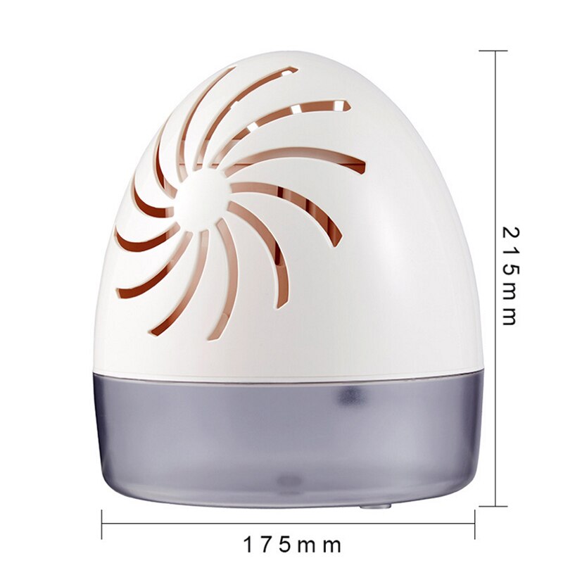 Mini luftaffugter æg tørremiddel hjem bærbar luftrenser tørretumbler ingen batteristrøm luftaffugter til hjemmebadeværelse