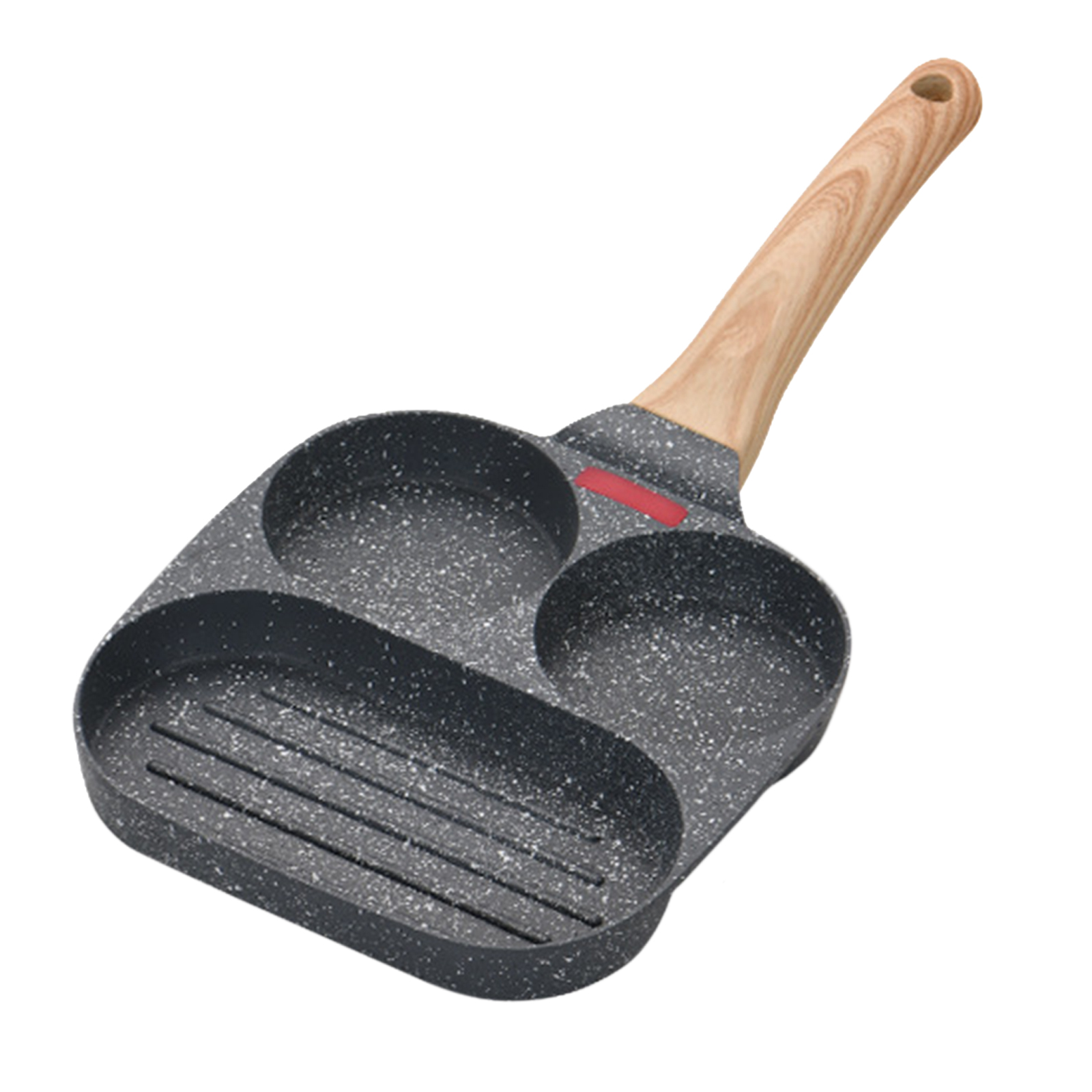 2-4 huller stegegryde pande fortykket omeletpande non-stick æg pandekage bøfpande madlavning æg skinke pander morgenmad maskine køkkengrej pande
