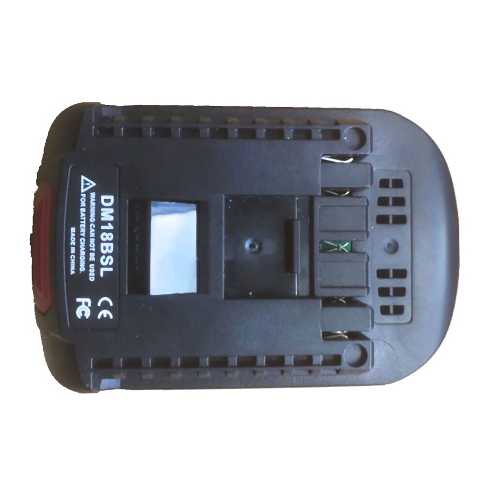 Adaptador DCB200 DM18M etc. Convertidor Utiliza batería de iones de litio Dewolt 18V en Makita Milwaukee Busch Ryobi Hitache Metabo Worx Alex herramienta: DM18BSL