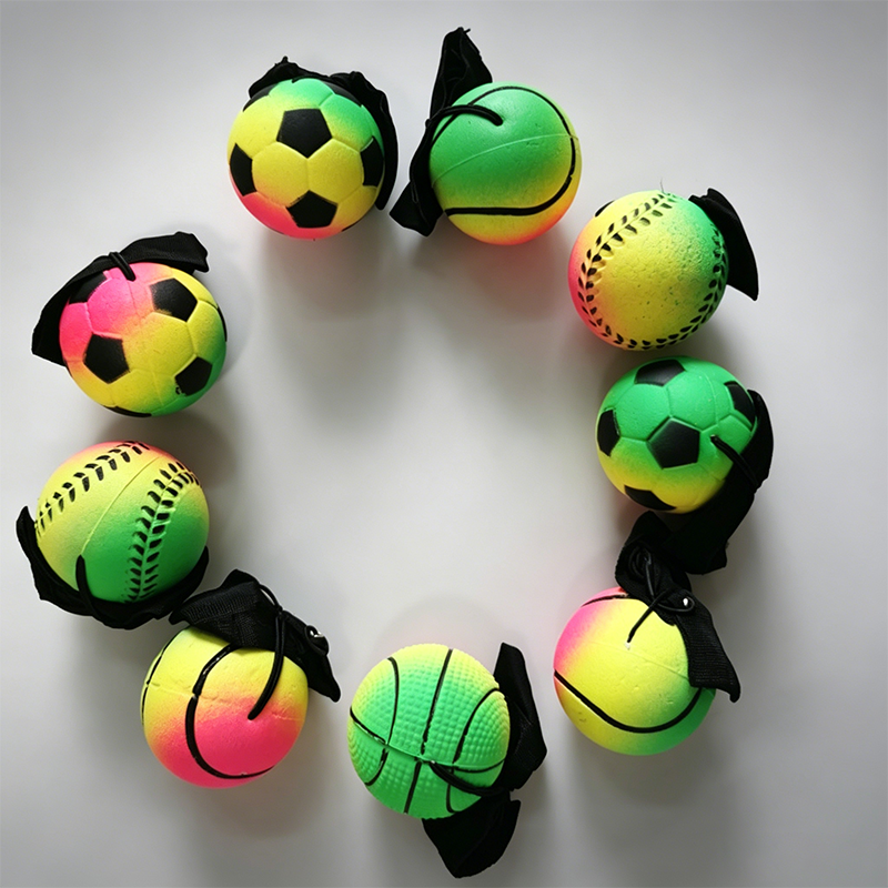 Elastic String Wrist Rebound Sport Ball, Baseball Soccer Tennis Training Equipment, Portable Outdoor Party Workout Leisure Exerc