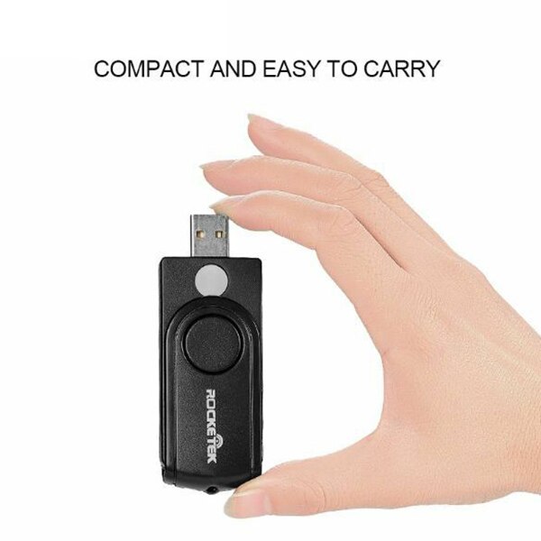 ROCKETEK Usb 2.0 Multi Smart Card Reader Sd/Tf Ms M2 Micro- Sd Memory ,Id,Bank Card,Sim Cloner Connector Adapter Computer Pc