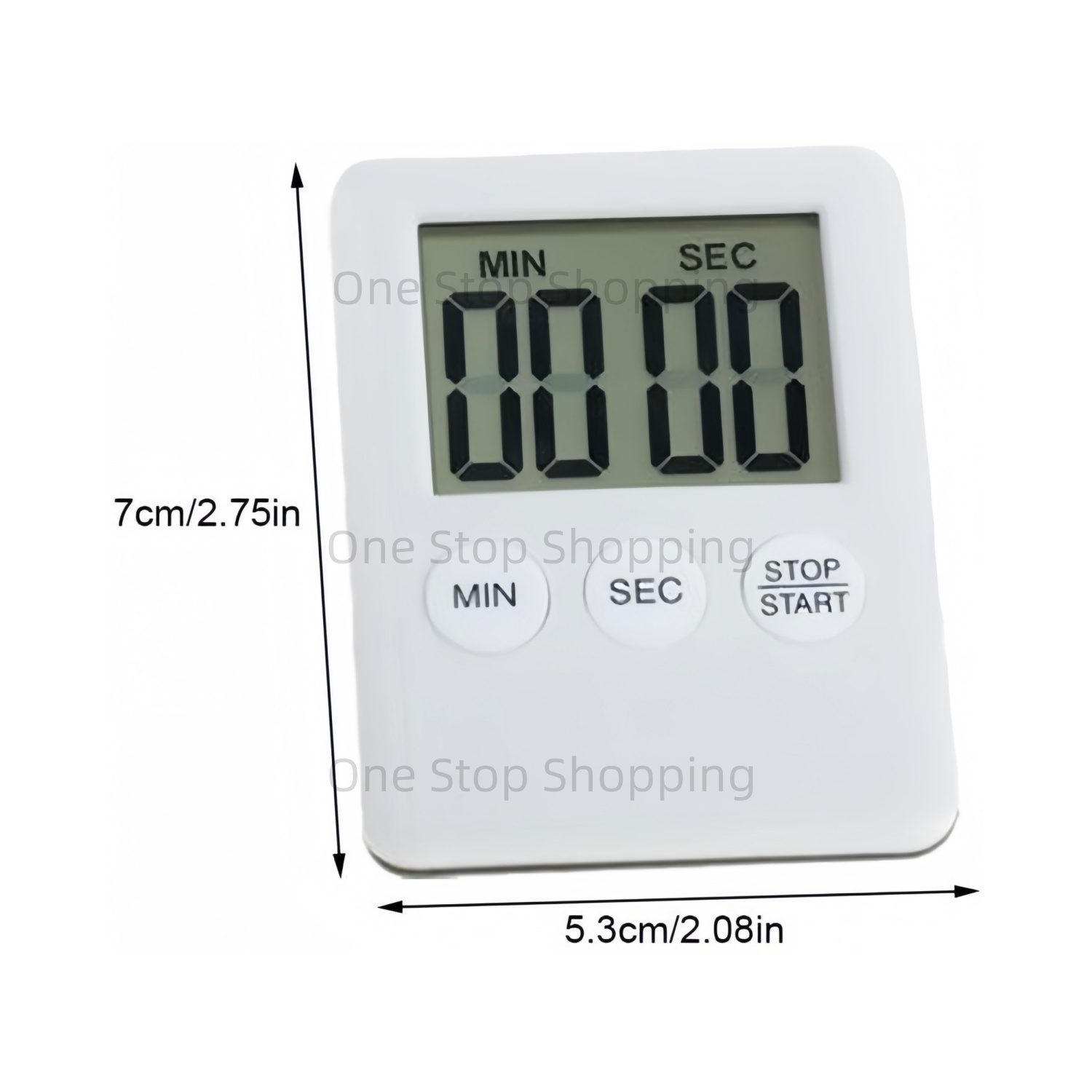 Mini Digital Kitchen Timer Small Kitchen Timer Large LCD Digital Display Multifunctional for Cooking Baking Sports Nap Office