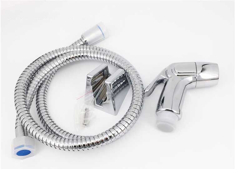 Toilet Abs Handheld Luier Sproeier Douche Set Bidet Sproeier Douche Kit Slang + Muurbeugel, Bidet Wc Spray: 150CM
