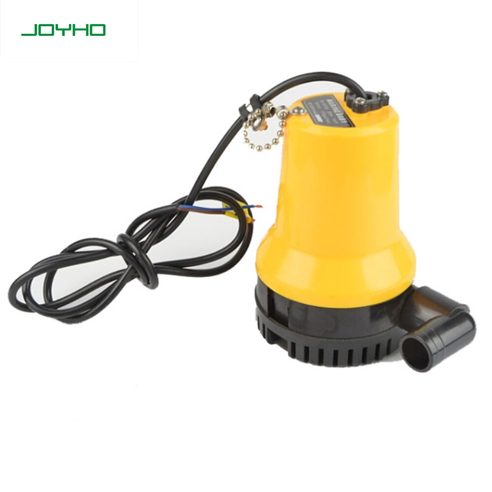 Bilge Pump Submersible Pump Sump Pump(4600RMP, 50W), Quiet Water Pump for Ponds, Boat, Hydroponic systems