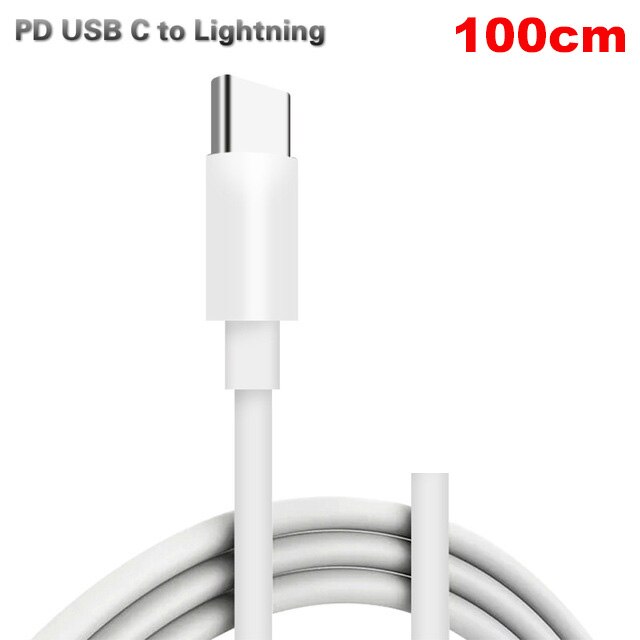 Chargeur Original 20W pour iPhone 12 Pro Max, Mini adaptateur d'alimentation USB type-c QC4.0, avec câble 2M 11 XS: 1m Cable Only