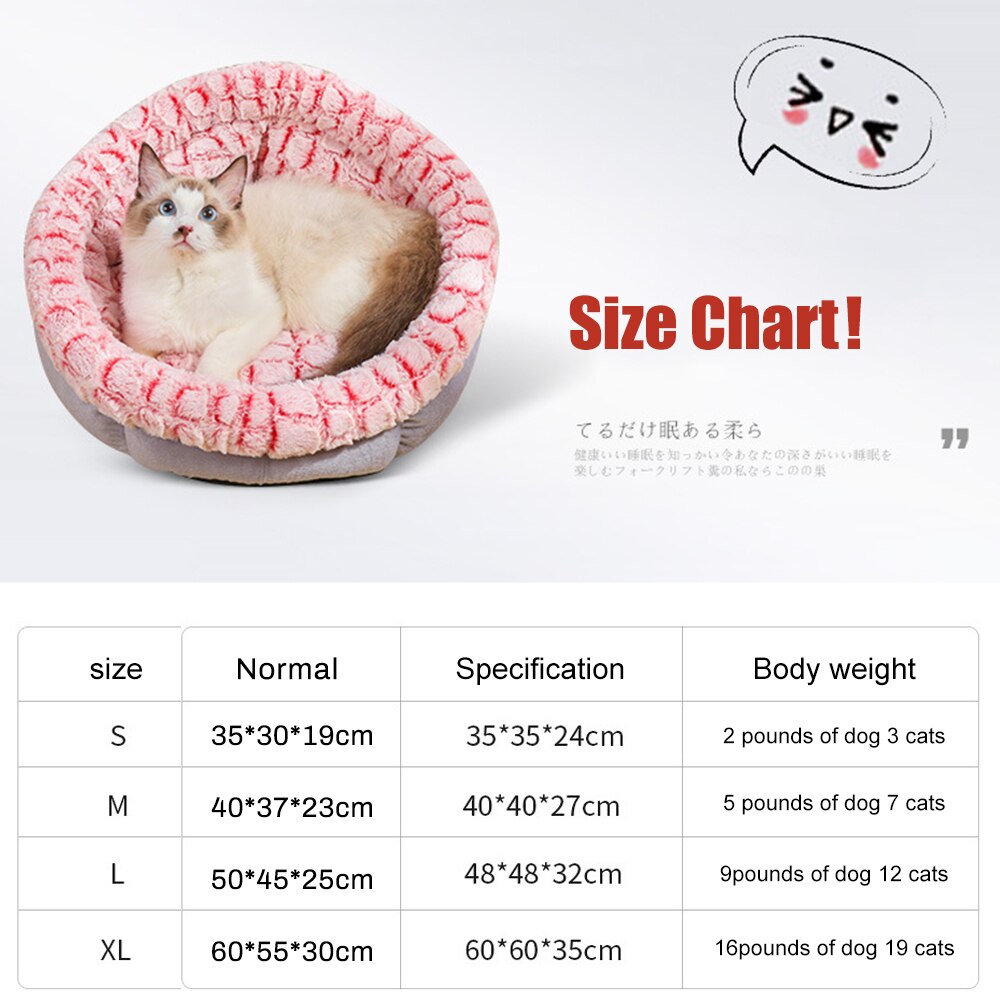 Dog Beds For Large Medium Small Dogs Puppy Labrador Amazingly Cat Marshmallow Washable Round Bed Washable Plush Pet Bed