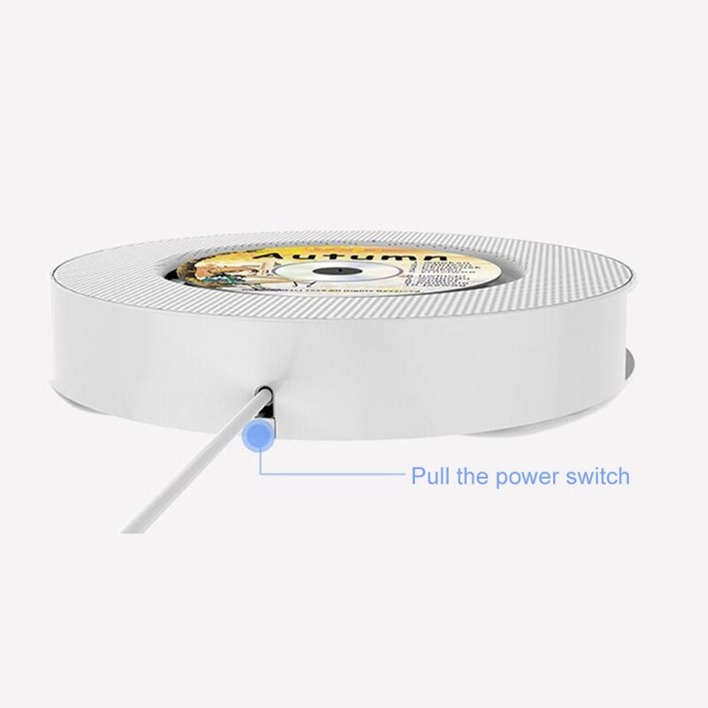 Przenośna ściana odtwarzacz CD DVD z Bluetooth Dom o Boombox z pilotem radio FM wbudowane głośniki cześć-fi z