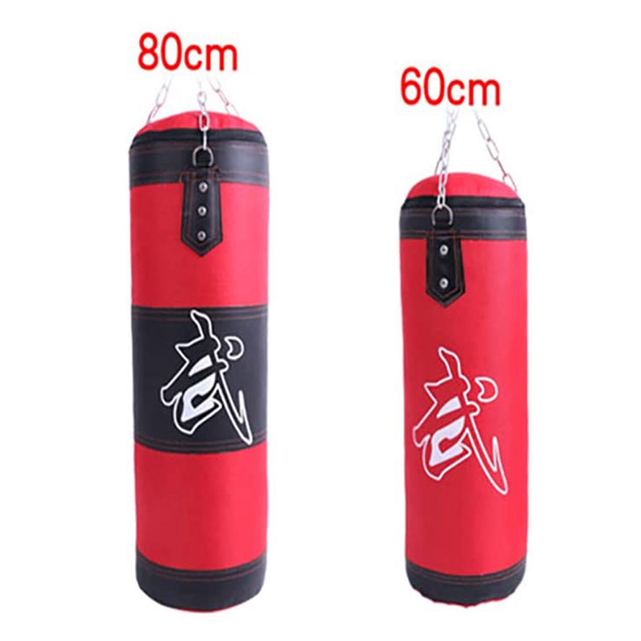 Punching Bag Set, Heavy Boxing Punching Bag with Punching Gloves Heavy Duty Hanging Chains And Mitts Full Set for Kids Adults An