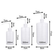 Plast squeeze flaska dispenser 250/500/1000ml vattning dispenser diffuser flaska för sås vinäger oljeketchup