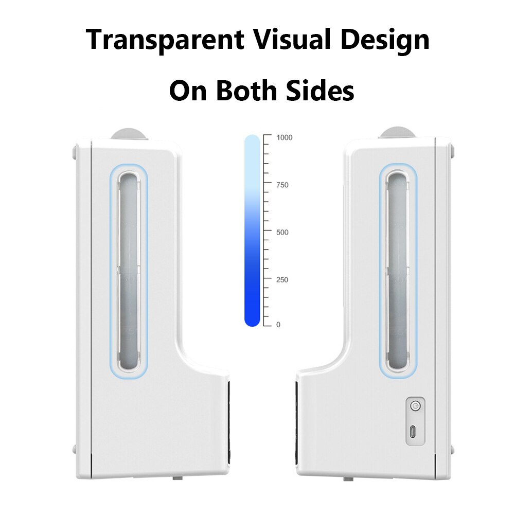 2 in 1 Automatic Soap Dispenser Pump Bathroom Wall Mounted Automatic Hand Sanitizer Dispenser with Infrared Thermometer