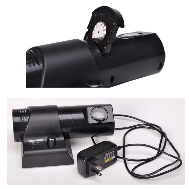 LED Projektion Klassische Zifferblatt Fernbedienung Uhr sub Tieftöner Zimmer 360 Grad Drehung Niedrigen Temperatur Kalt Licht Energie sparen Uhr