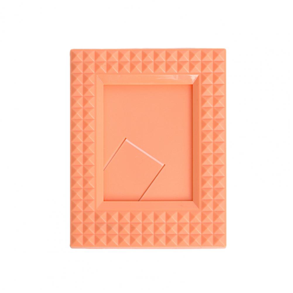 3 pouces pour Polaroid Instax Mini cadre Photo décor de bureau porte-carte Photo décoratif cadre de support Photo Vertical: Orange