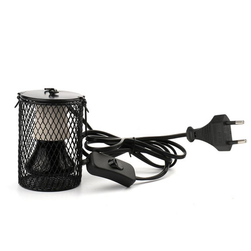 100W Reptiel Verwarming Lampen Ver-infrarood Keramische Verwarming Lamp Schildpad Hagedissen Slangen Huisdier Verwarming Licht Aquarium Habitat Verlichting: EU 220V