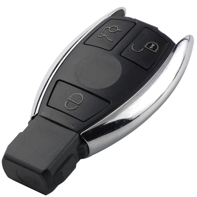 Jingyuqin 2/3/4- knops afstandsbediening sleutelbehuizing voor mercedes-benz bga nec cers cl gl sl clk slk smart autosleutel