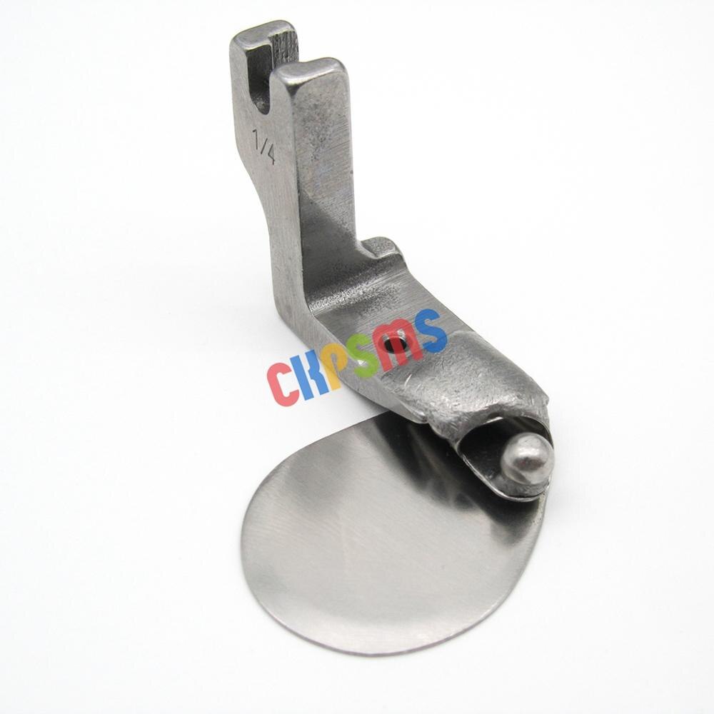 T351 Verstellbarer Säumen-Nähfuß Mit Rolle – Für Industrielle Nähmaschinen | Einstellbar 1–3 Mm, Klappbar, Aus Stahl