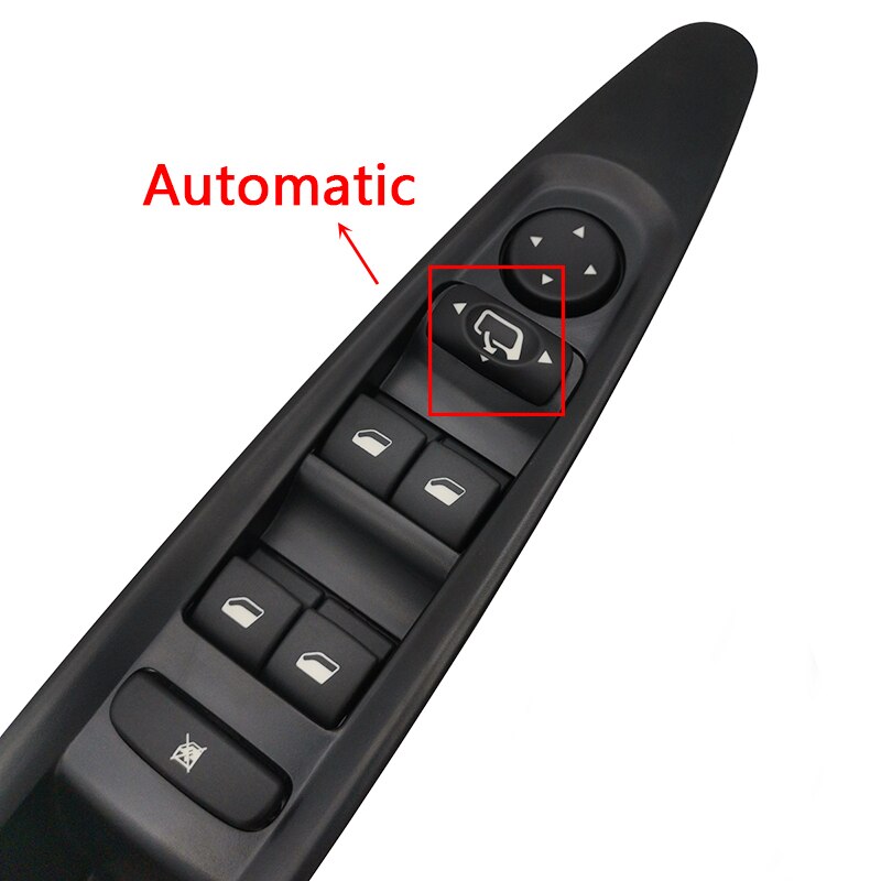 Para citroen c4 botonera elevalunas interruptor de ventana regulador de ventanilla eléctrica botones de mando con panel 2004 a accesorios delantero izquierdo