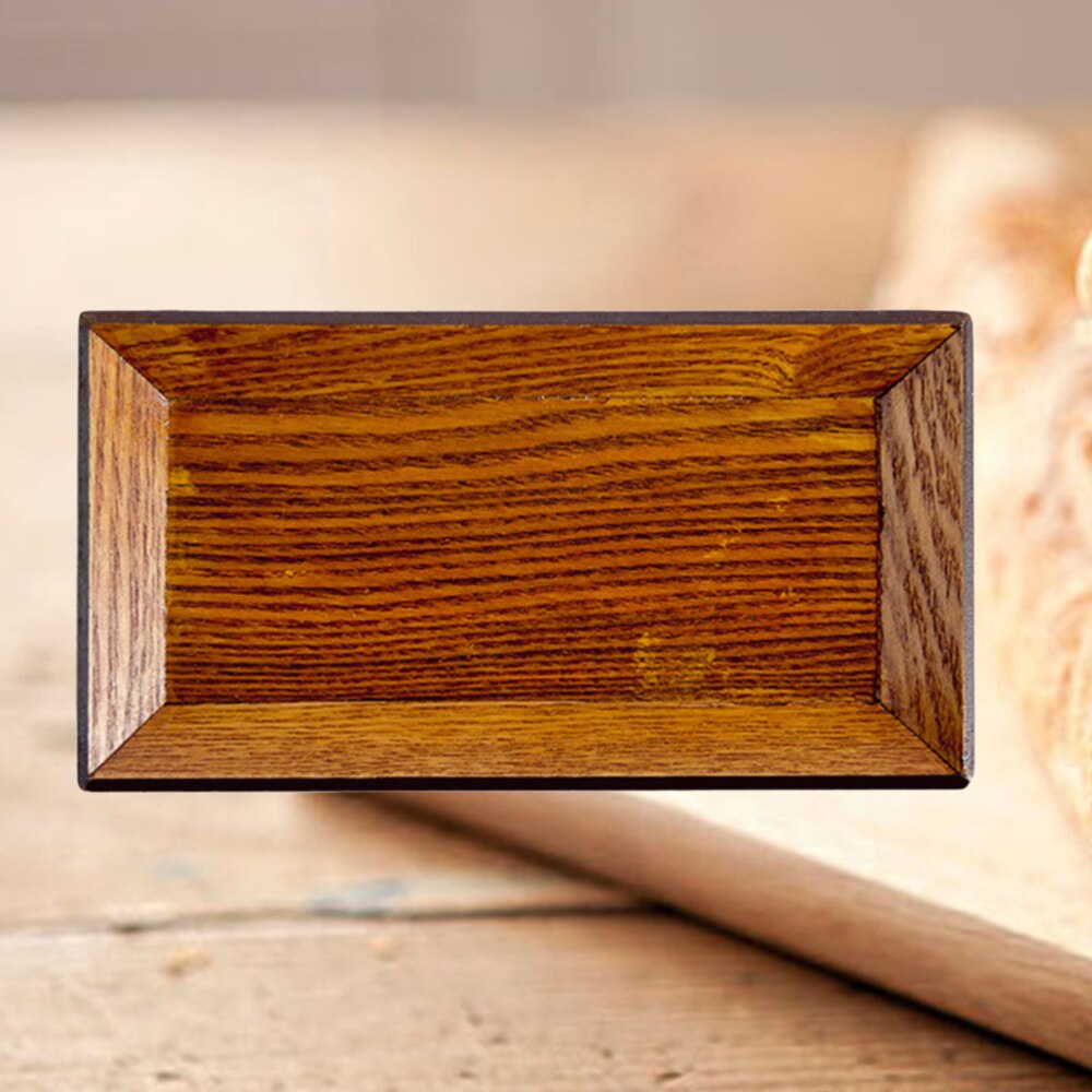 1 pc sushi-schalen, decoratieve houten snackhouder, gedroogd fruitschaal, schaal voor thuisgebruik in restaurants