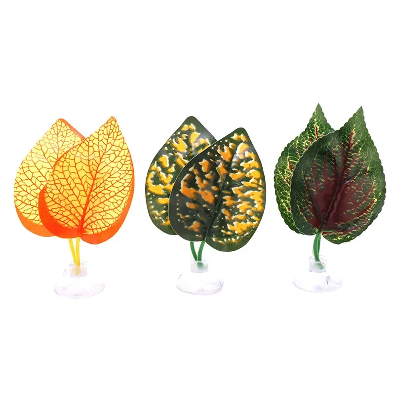 Aquarium Künstliche Blatt Fisch Rest Bett Dekor Aquarium Dekoration Schwimmende Bett Blatt Hängematte Kampf Barsch Betta Paich