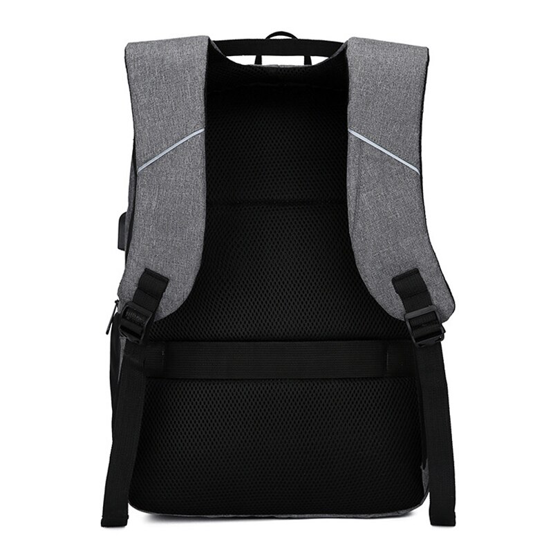 Laptop-rucksack mit super-usb-ladefunktion, reflektierenden streifen, große reisetasche, wasserdichter rucksack für herren