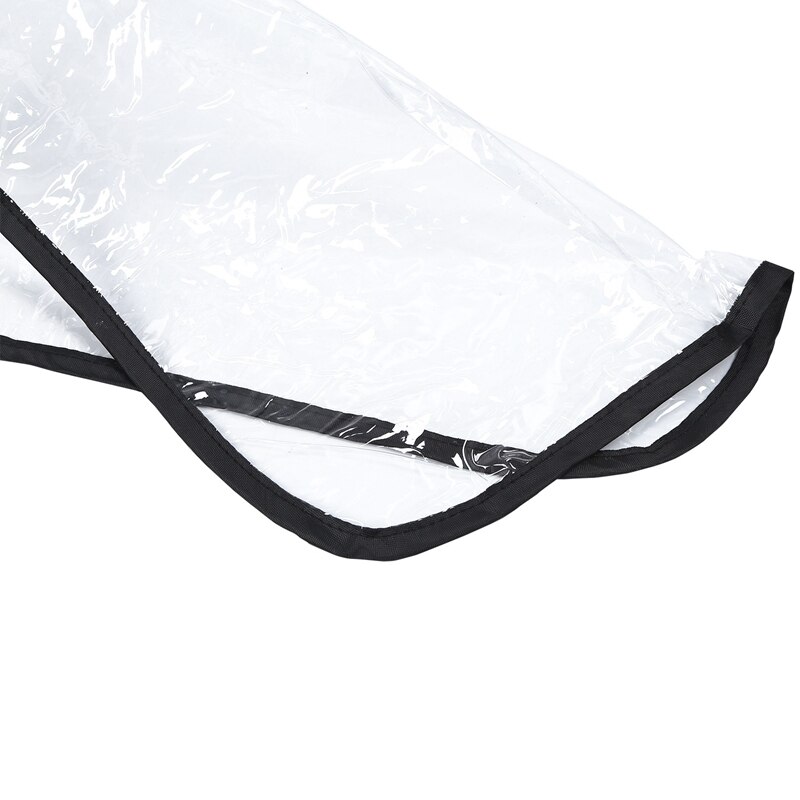 Housse anti-poussière pour poussette de bébé, protection anti-vent en PVC Non toxique, sans goût, accessoires pour poussette