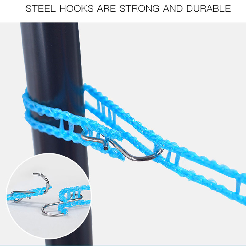 Nylon Clotheslines Hanging Rope Drying Clothes Dryer Non-slip Windproof for Outdoor 3/5/8/10 Meters Clotheslines Organization