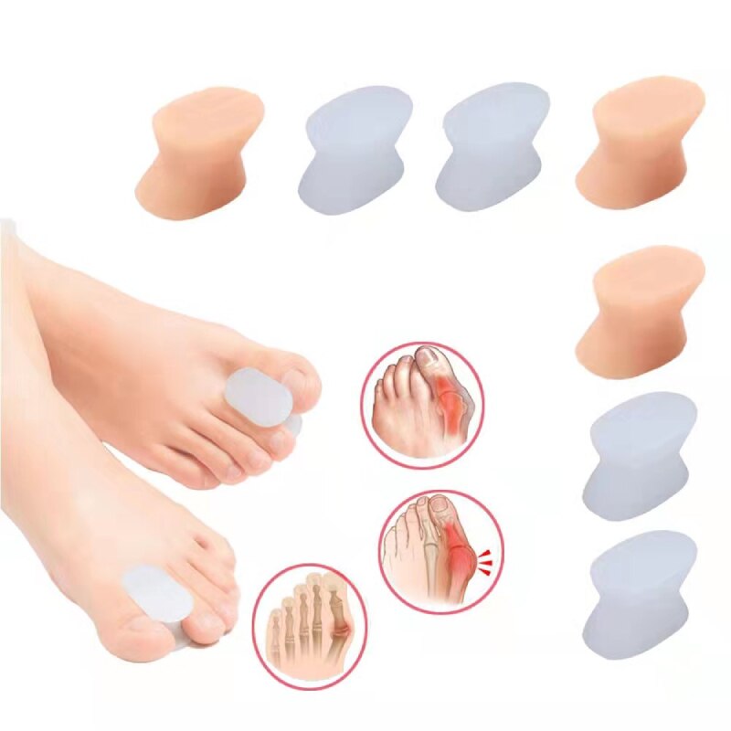 30 Paar Hallux Valgus Gel Bunion Corrector Orthese Voetverzorging Afscheiders Alignment Stijltang Siliconen Grote Teen Beschermer