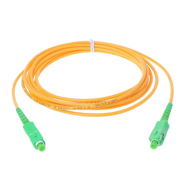SC/APC-SC/APC-SM 3mm Fiber Optic Jumper Cable Single Mode Extension Patch Cord J6PD
