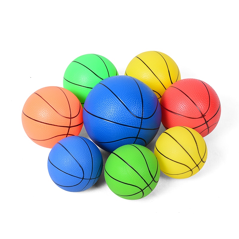 Ruizhi Per Bambini Gonfiabile In Pvc Palla Mini Basket Del Capretto di Calcio Polso Esercizio Palla di Gomma Pallone Da Spiaggia di Sport di Gioco Giocattoli RZ1043