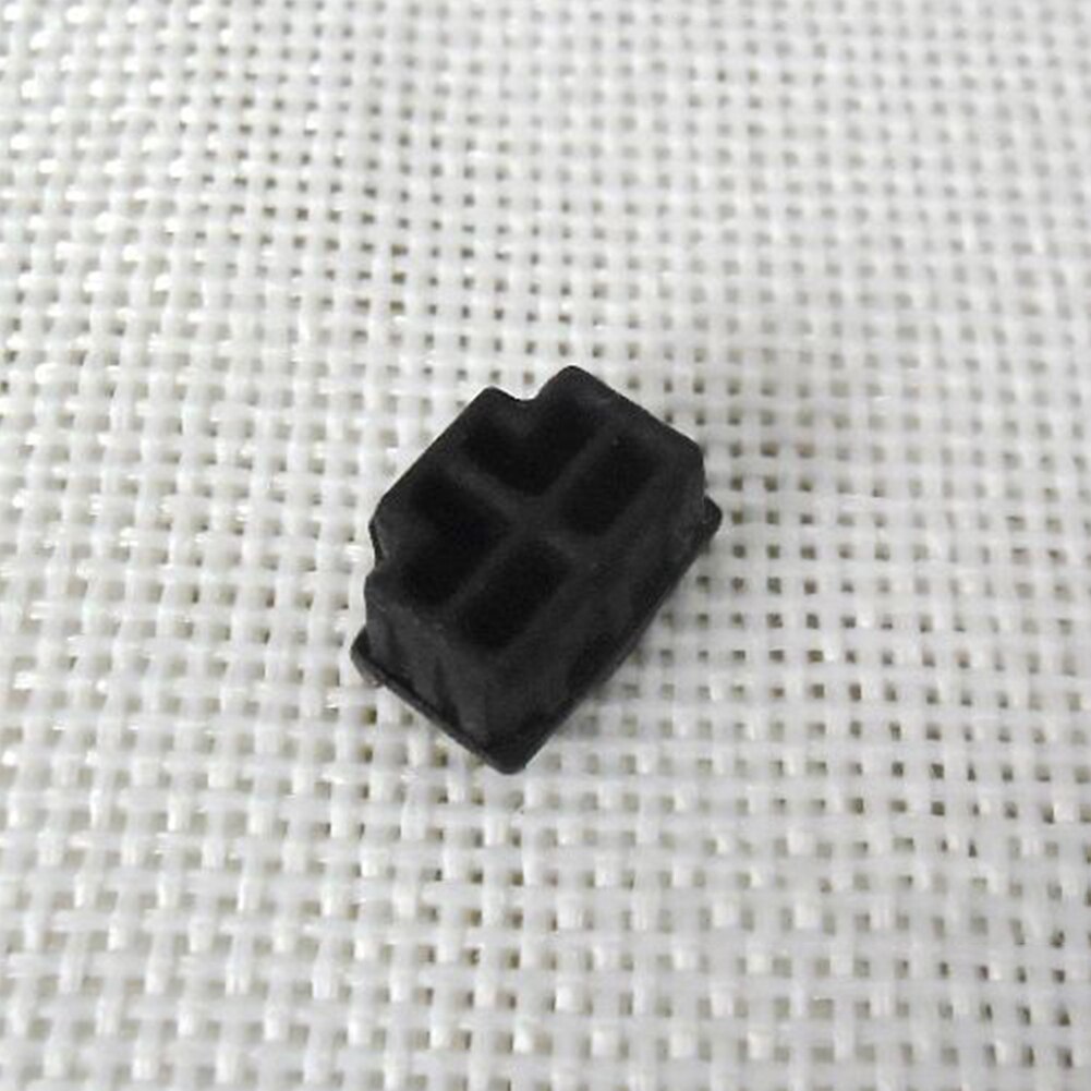 10 stk sort ethernet hub port  rj45 anti støvdæksel hætte beskyttelsesstik til  rj45 hunstik  #1109