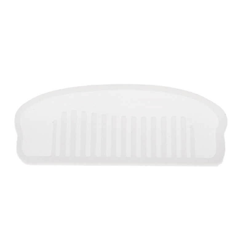 3D Transparent Silicone Comb Mold Epoxy Resin Molds For DIY Jewelry Making Tools: 6