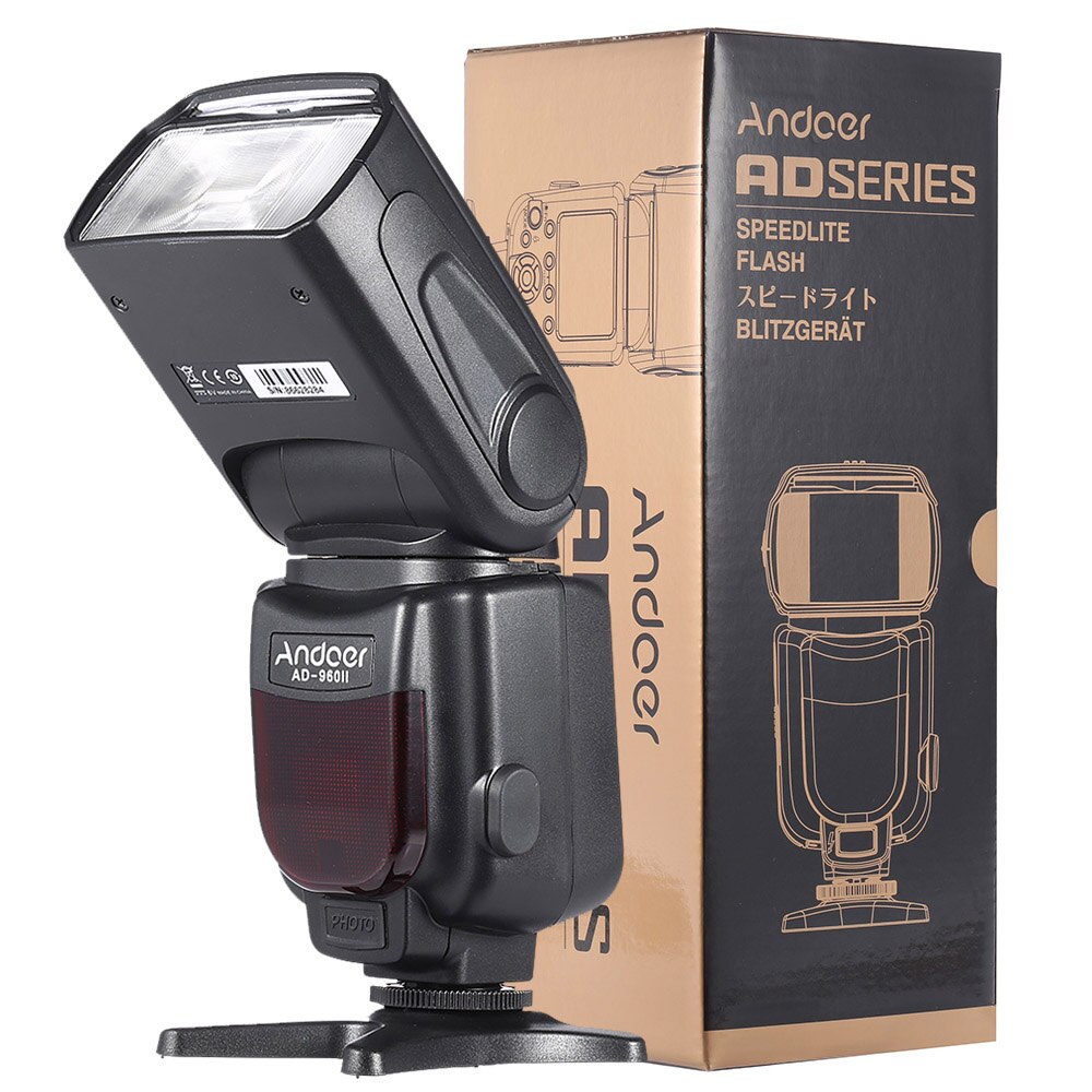TRIOPO-Flash Speedlite TR-960 II para cámara Nikon, Canon, Pentax, SLR, Speedlite, Zoom Manual
