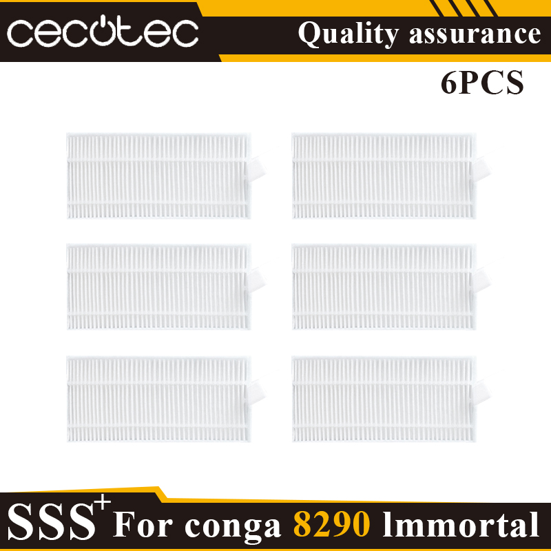 Compatibile con Cecotec conga 8290 immortale/7490 immortale Mocio Filtro di ricambio Accessori Pezzi di ricambio: esercito verde