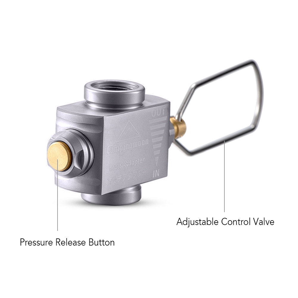 Adaptador de Gas ahorrador de Gas Plus con adaptador para estufa de Gas butano, adaptador de repuesto para estufa de Camping, utensilios de cocina para senderismo, equipo de Camping