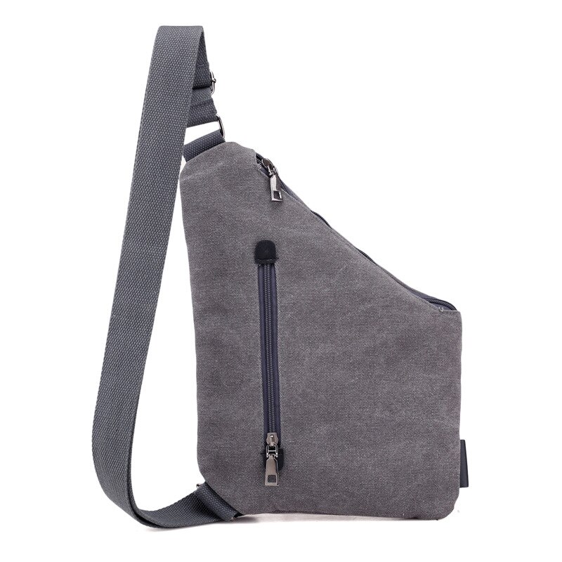 Herentas Canvas Borsttas - Enkele Schouderband - Casual Multifunctioneel Anti-diefstal Messenger