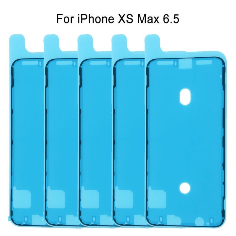 50pcs Waterproof Phone Sticker For iPhone 7 6s 8 Plus X XS MAX XR 11 11Pro Max Sticker LCD Screen Tape Adhesive Glue Tape Repair